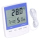 thumbnail image 3 of Termómetro digital, Termómetro digital Excelente durabilidad Termómetro digital Monitor de humedad Termómetro interior Tecnología innovadora, 3 of 9