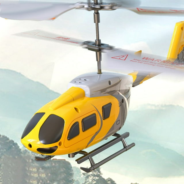 Helicóptero de control remoto, rc helicóptero resistencia a la caída de juguete anticolisión recargable Vuelo estable de Larga resistencia para el juego diario para niñas
