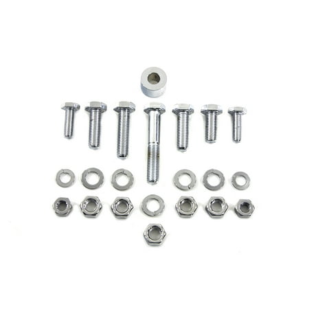 Exhaust System Mounting Bolt Kit Chrome,for Harley Davidson,by