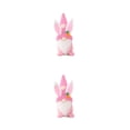 thumbnail image 2 of Decoraciones de Pascua Yuarrent muñecas de conejito para el hogar suministros de fiesta de primavera, 2 of 6
