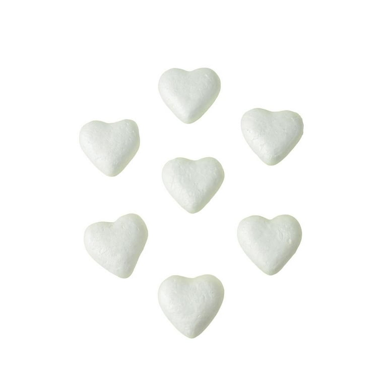 Craft Styrofoam Hearts, 1-1/4-Inch, 40-Count