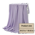 thumbnail image 3 of Rojia Cooling Blankets for Hot Sleepers, Summer Cooling Throw Blanket for Hot Weather, Keeps Body Cool for Night Sweats, Soft Lightweight Sofa Blankets for Kid Adults, 3 of 6
