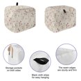 thumbnail image 4 of Toaster Cover 4 Slice, Botanical Herb, Dustproof Bakeware Oven Protector with Top Hook, Vintage Spring Flower Leaves Waterproof Small Kitchen Appliance Toasters Dust Cover, 12"x11"x8", 4 of 8