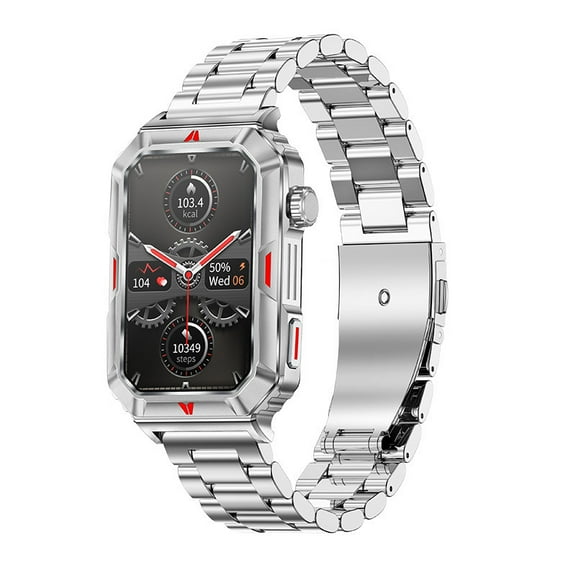 NEXOVA Smart Watch Fitness Tracker Multiple Sports Modes Pedometer 1.57-inch Make/Answer Calls Message Notification IP67 Waterproof