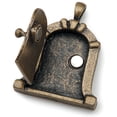 thumbnail image 2 of Fairy Door Metal Charm 1/Pkg - Antique Bronze Arch, 2 of 2