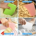 thumbnail image 5 of raspadores de masa, raspadores de masa de pan, raspadores de silicona para pizza, espátulas para cocina, repostería, pasteles, masa, pan, pizza, raspador para hornear, alisador de crema para, 5 of 5