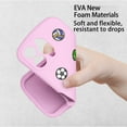 thumbnail image 6 of Allytechgroup Kids Case Compatible with iPhone 16 Pro Max 6.9", [1x Screen Protector] Soft EVA Slim Lightweight Kid-Friendly Design Shockproof Back Cover for Apple iPhone 16 Pro Max, Pink, 6 of 9