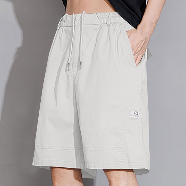 pstuiky Pantalones cortos para hombre, Pantalones cortos informales para hombre, para uso diario, para playa, trabajo y actividades al aire libre, transpirables. Pantalones cortos cargo