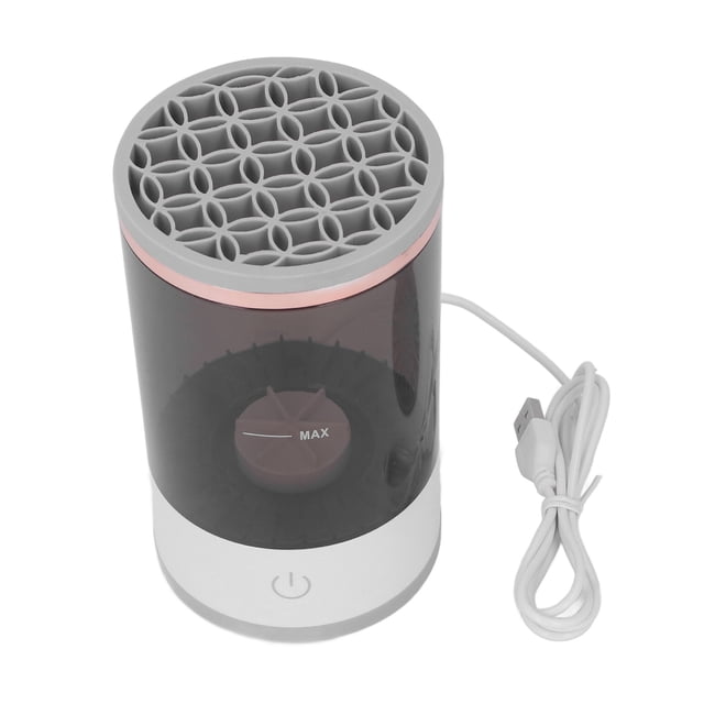 Máquina limpiadora de brochas de maquillaje, máquina limpiadora automática de brochas, máquina giratoria eléctrica automática para cosméticos