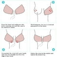 thumbnail image 2 of KyFree 2-Pack Sticky Strapless Push Up Backless Self Adhesive Bra for Women (A to E Cup) with Adhesive Bra, 2 of 5