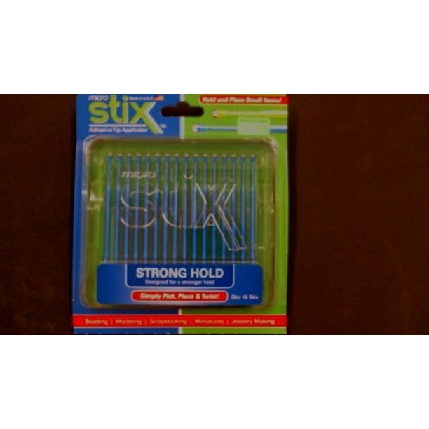Micro Stix, Strong Hold 16 Count Pack By Microbrush Int.
