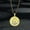 Gold, variant on Stylish New 14K Yellow Gold Bitcoin Pendant Necklace Gold Plated Round Bitcoin Pendant Necklace Jewelry