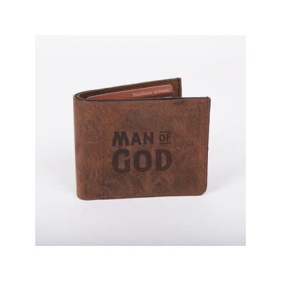 Wallet Leather Men's Man of God