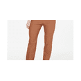 thumbnail image 2 of Charter Club Women's Cambridge Skinny Pull on Tummy Control Pants Brick Size 16, 2 of 3
