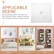 thumbnail image 3 of Kerrasentials Office Decore Home Forniture Marco de fotos vertical Soporte de exhibición de premios Marcos de collage Escritorio Acrílico, 3 of 6