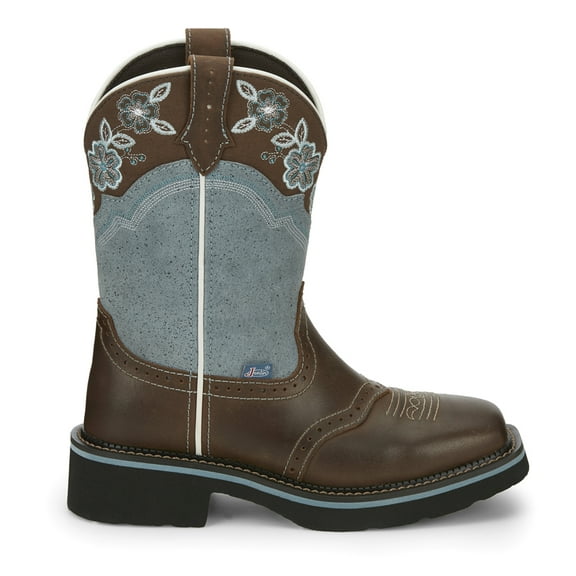 Justin Women's Starlina Western Boot Broad Square Toe - GY9950 10 M