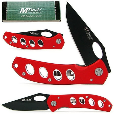 Whetstone 7.75" Aluminum Aerated Tactical Knife With Belt Clip