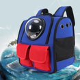 thumbnail image 4 of Carrier Cápsu Bolsa de hombro Mal capacidad ventida Azul Zulema Portador de viaje para mascotas, 4 of 8