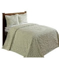thumbnail image 6 of Better Trends Chenille Bedspread For King Size Bed 100% Cotton Lightweight Bedspread for all Season 120" x 110" Florence Collection (Sage), 6 of 6