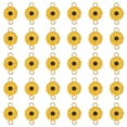 thumbnail image 3 of Conectores de Dijes Honbay 30PCS Girasol Esmaltado 20x13mm, 3 of 7