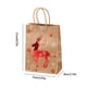 thumbnail image 3 of Decoración navideña, bolsas de papel kraft navideñas, bolsas de regalo con asas, bolsas para refrigerios navideños, bolsas de papel para fiestas, bolsas de regalo para fiestas, suministros para fiesta, 3 of 6