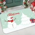 thumbnail image 5 of Stijggn Christmas Washable Rug Christmas Home Decor Xmas Welcome Christmas Mat Non-Slip and Washable Winter Doormat Rubber Back Snowflakes Door Mat Rugs Indoor Outdoor, 5 of 8
