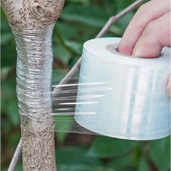 Grafting Tape for Fruit Trees, Stretchable Parafilm Tape for Floral Budding and Gardening, Clear Tree Repair Tape and Pruning Sealer