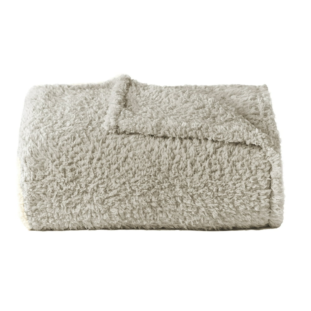 Warm and Soft Sherpa Bed Blanket - Walmart.com - Walmart.com