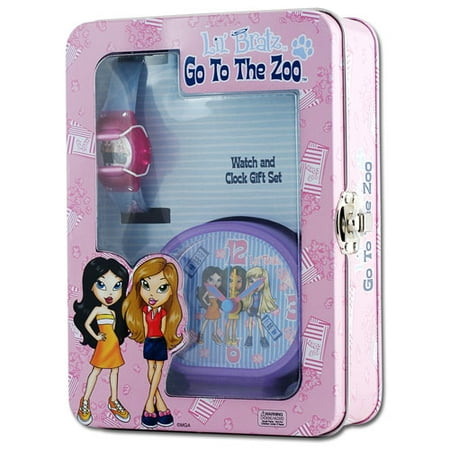 Lil Bratz Go to the Zoo Kids' Watch Gift Set