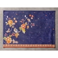 thumbnail image 2 of Maison d' Hermine Kelim 100% Cotton Set of 4 Placemats for Dining Table Kitchen Wedding Everyday Use Dinner Parties (Infinity, 13 Inch by 19 Inch), 2 of 3
