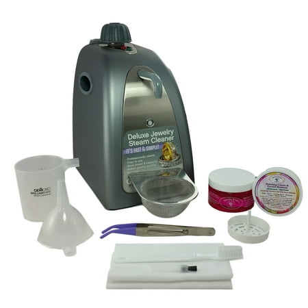 kit jewelry sparkle bright gemoro slate brilliant cleaner steam includes cleaning spa gray diamond