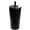 Black, variant on HydroJug Everyday Tumbler – Ceramic-Lined Insulated Tumbler with Straw and Soft-Touch Lid, Cup Holder Friendly – 20 oz, Wildrose