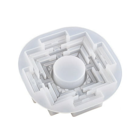 

Riapawel Tree Mirror Shaped Multi-Layer Irregular Candle Mould Silicone Mould For Lotus Candlestick