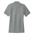 thumbnail image 6 of Mafoose Women's Comfortable Silk Touch Polo Golf Shirt Short Sleeve Cool Grey 5XL, 6 of 7