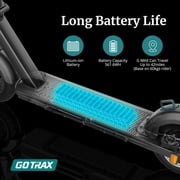 GOTRAX GMAX Electric Scooter for Adults, 10 Honeycamb Tire, Max 42 mile & 20 mph by 500W Motor, Folding Electric Scooter for Commute