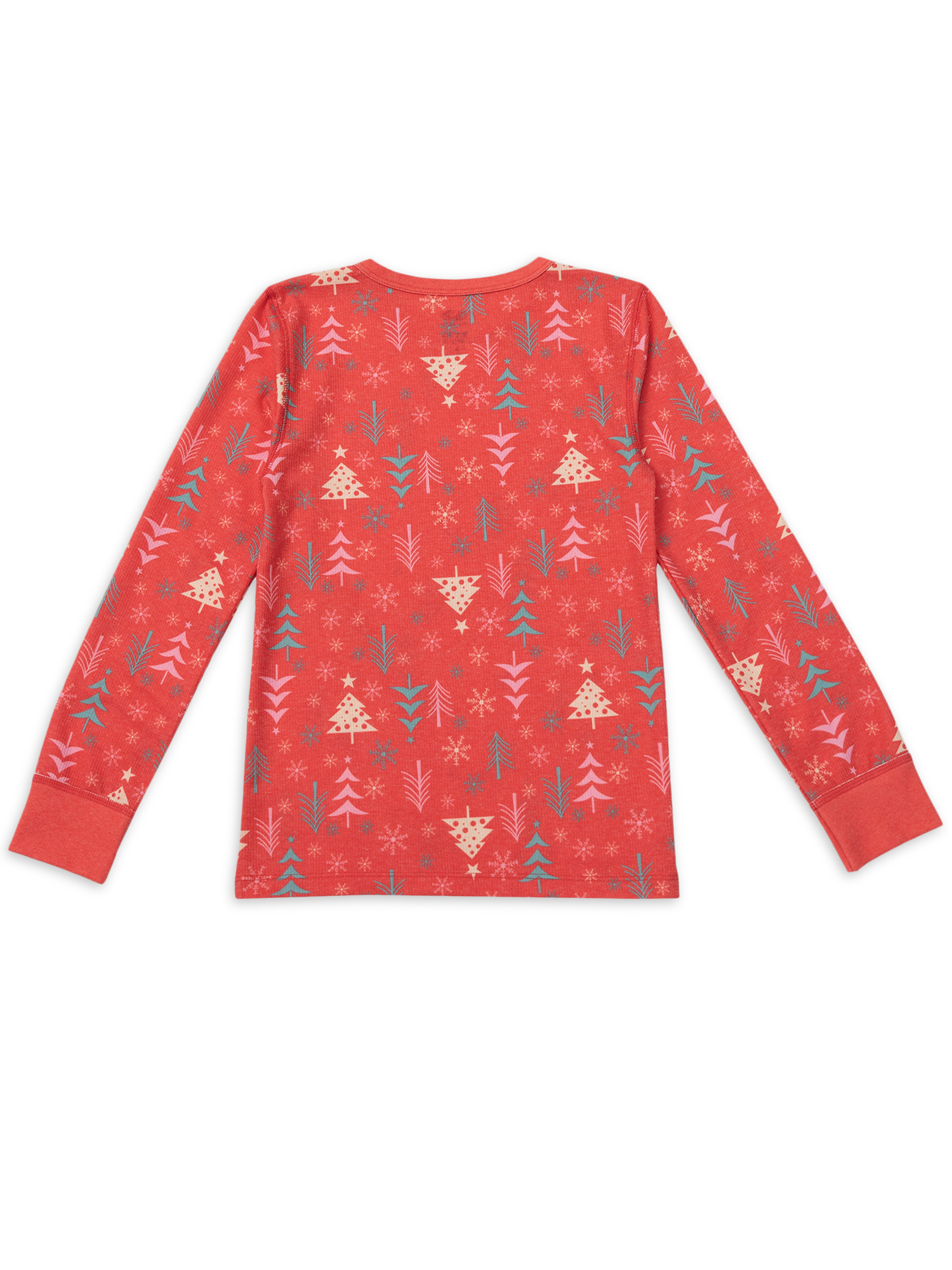 Fruit of the Loom Boy's & Girl's Holiday Thermal Top and Bottom Set, Sizes 4-18 - image 4 of 9