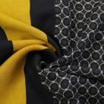 thumbnail image 4 of Bufanda de mujer, Amarillo mostaza, Negro, Idea de regalo para mujer, 4 of 5