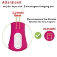 thumbnail image 2 of BICMICE Magnetic USB DC Charger Cable Replacement Charging Cord 6mm Copper Core, 2 of 6