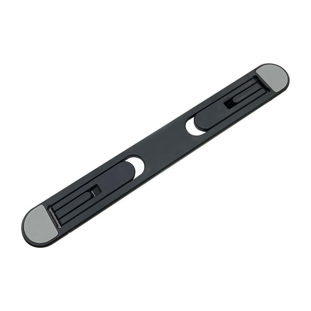 Soporte para portátil de escritorio plegable, elevable y portátil Negro