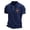 A1#-Dark Blue, variant on Boys Independence Day Polo Shirt - American Flag Print Short Sleeve Top, Patriotic Button Down Casual Tee for Kids 3-14 Years(White-110(3T-4T))