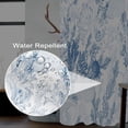 thumbnail image 3 of Summer Shower Curtain 72x84inches, Sea Snail Shower Curtains for Bathroom Hotel Stall Coral Leaves Plants Waterproof Fabric Shower Curtain Set with Hooks, 3 of 6