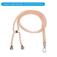 thumbnail image 2 of Unique Bargains Phone Lanyard with Transparent Lanyard Patch, Pink Gold, 1 Count, 2 of 5