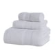 thumbnail image 1 of Injueey Nuevo portátil 3 unids/set hogar Hotel algodón toalla manos cara cuerpo agua sudor absorción limpieza secado toalla Suministros de limpieza para el hogar blanco Injueey HA4650-01B, 1 of 6
