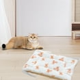 thumbnail image 5 of FYTPOV Cat Bed Dog Crate Pad, Cute Bear Print Dog Mat, Washable Crate Mat for Small Dogs and Indoor Cats Reversible Fleece Dog Kennel Pad Cat Carrier Mat, 19.7*13.9inch, 5 of 5