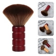 thumbnail image 2 of 1Pcs Brosse à Disque en Bois Composite avec Manche Carré Design Simple, 2 of 8
