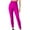 Hot Pink, variant on Mlzmgr Leggings for Women High Waisted Cotton Slim Fitted Tights Pants Women's Athletic Trousers