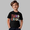 thumbnail image 6 of EnJoCho 3th Grade First Day of School T-Shirts Back-to-School Shirts for Kids Short Sleeve Preschool Kindergarten Summer Tees Elementar𝗒 School Grade Leve𝗅 Shirts, 6 of 6