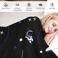 thumbnail image 4 of Astrobot pattern Throw Blanket Bed Blankets For Bed BlanketsThanksgiving Father's Day Suitable for holiday gifts for family and friends A quilt suitable for summer, 4 of 9