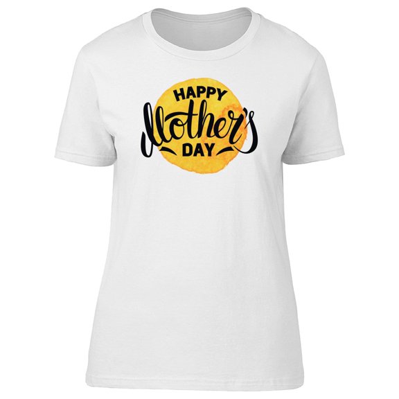 Mothers Day On A Golden Dot Tee Women's -Image by Shutterstock