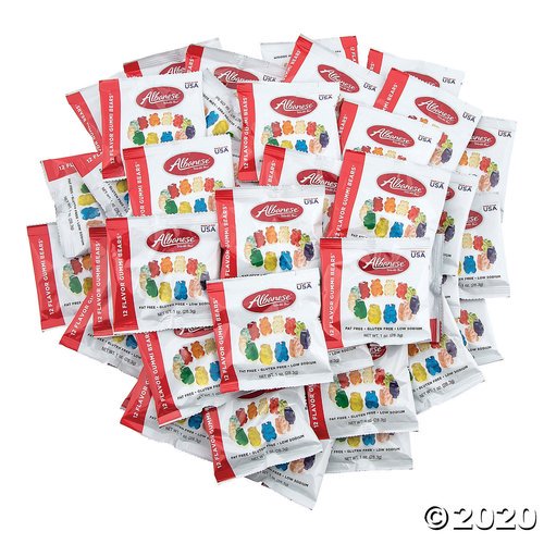 Bulk Albanese Gummi Bear Packs